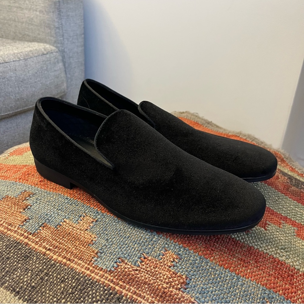 ✨MUST GO free ship! Velvet Slip On Loafer NWOT - Abound Ken Smoking Slipper - 10